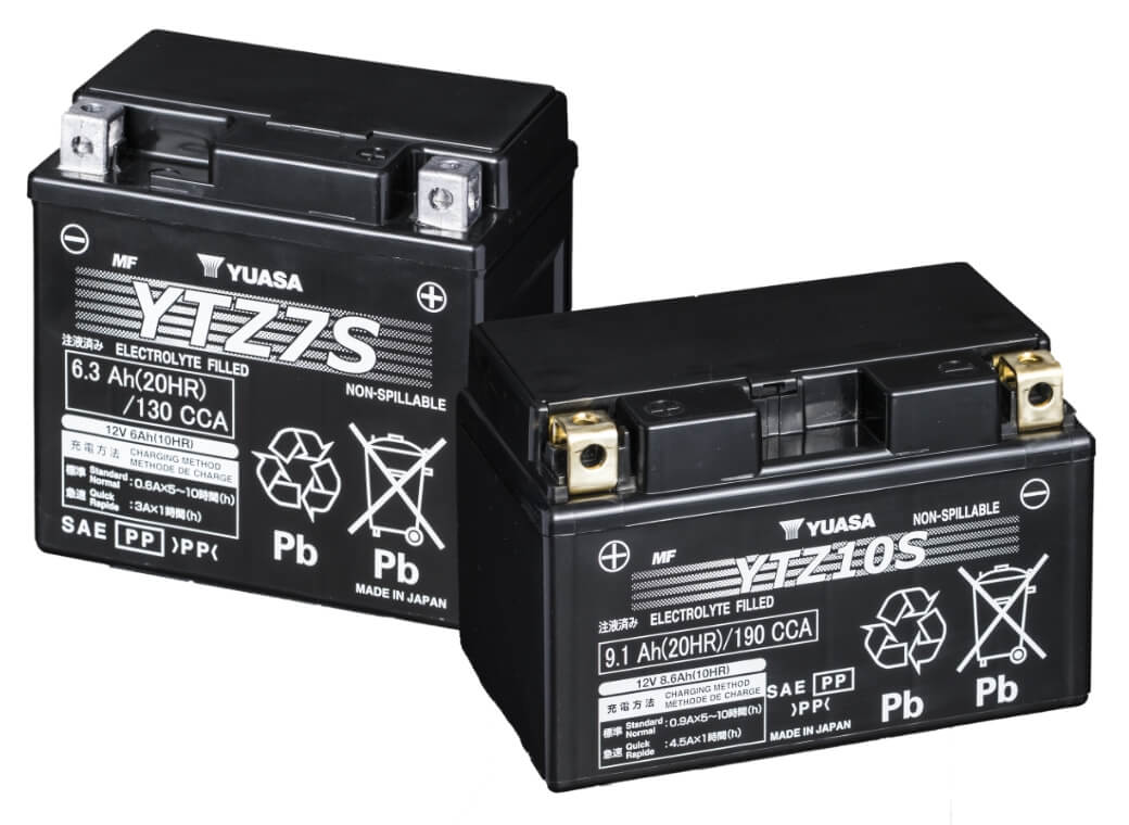 GSユアサのバッテリー製品の写真